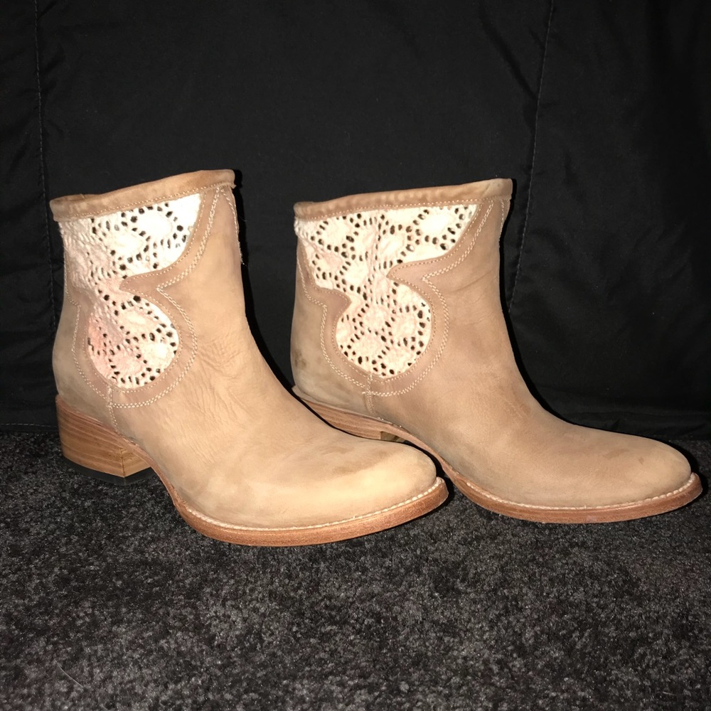 FREEBIRD crochet boots